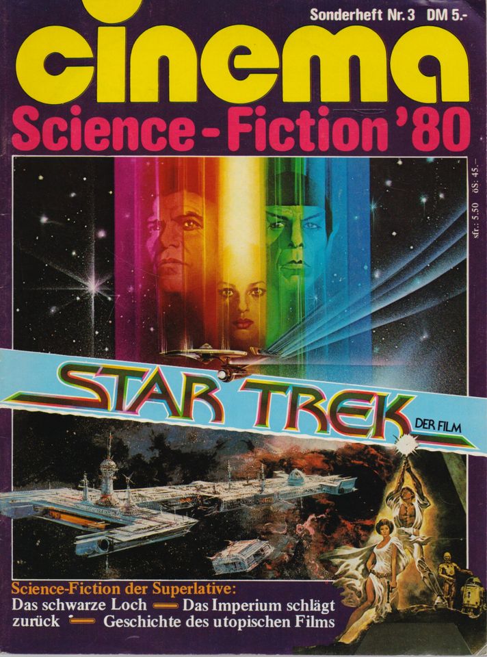 Cinema Sonderband 3 : Science-Fiction '80 Star Trek der Film in Weil am Rhein