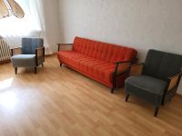 Sofa mit Schlaffunktion + 2 Sessel 1950er Wiener Geflecht Rheinland-Pfalz - Kirn Vorschau