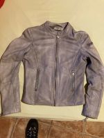 Tigha Lederjacke Bikerjacke Leder Jacke Damen Gr. S grau Hessen - Florstadt Vorschau