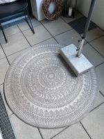 Outdoor Teppich rund 120 cm grau weiß Nürnberg (Mittelfr) - Oststadt Vorschau