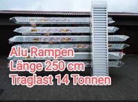 Alurampen , Auffahrtrampen, Ladebrücken 250cm Traglast 14000kg Frankfurt am Main - Dornbusch Vorschau