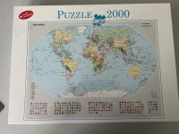 Puzzle Weltkarte 2000 Teile inkl. Kleber NEU Saarland - Neunkirchen Vorschau