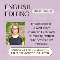Englisches Lektorat/Korrektorat Hamburg - Wandsbek Vorschau