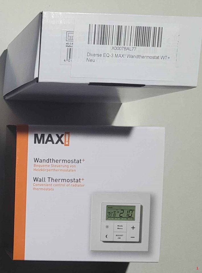 EQ-3 Max! Wandthermostat+ (BC-TC-C-WM-4) (1) in Grefrath