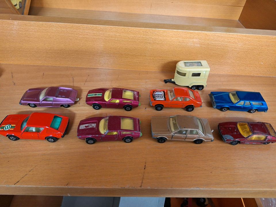 Matchbox Ford Renault Maserati Lamborghini in Much