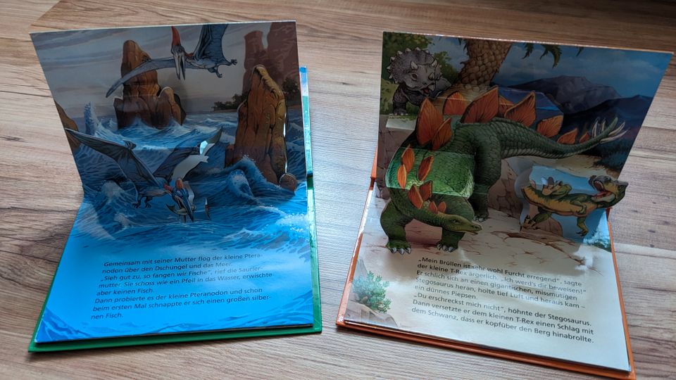 Kinderbuch, Dinosaurierbuch, Pop up Buch in Luckenwalde