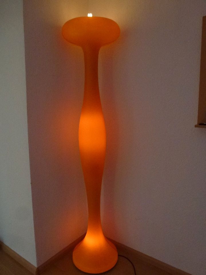 Designerlampe orange Vintage 90er in Schopfheim