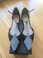 Zign Flats schwarz silber 40 NEU spitz Riemchen Sling Ballerina Berlin - Wilmersdorf Vorschau