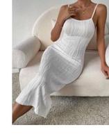 Weißes Midikleid Kleid Cocktailkleid SheIn Weiß Muster XS 34 Rheinland-Pfalz - Frankenthal (Pfalz) Vorschau