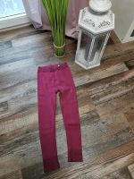 H&M strickleggins gr. 128 bordeaux glitter Schleswig-Holstein - Gettorf Vorschau