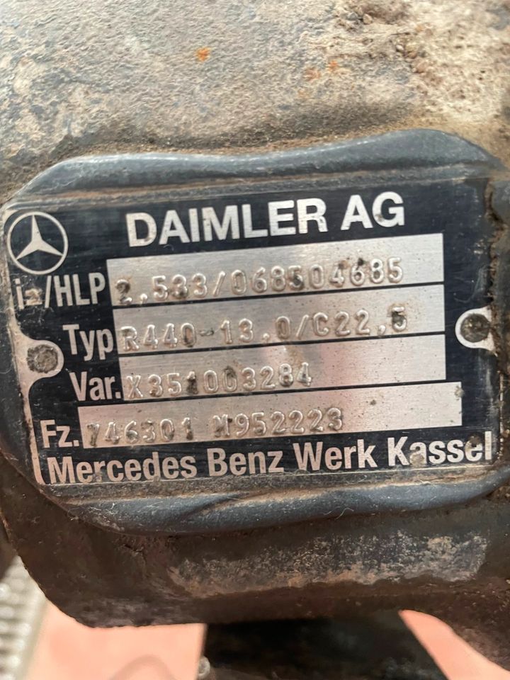 Hinterachse Actros Mercedes Benz 963403 in Haldensleben