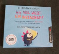 WIE VIEL WIEGT EIN INSTAGRAM? Hörbuch CD Christian Klein NEU Münster (Westfalen) - Geist Vorschau
