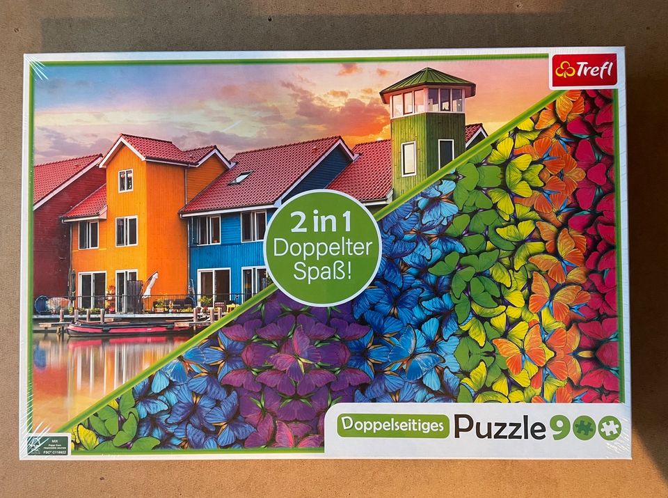 OVP Puzzle Trefl 900 Teile 2 in 1,doppelseitiges in Barnstorf