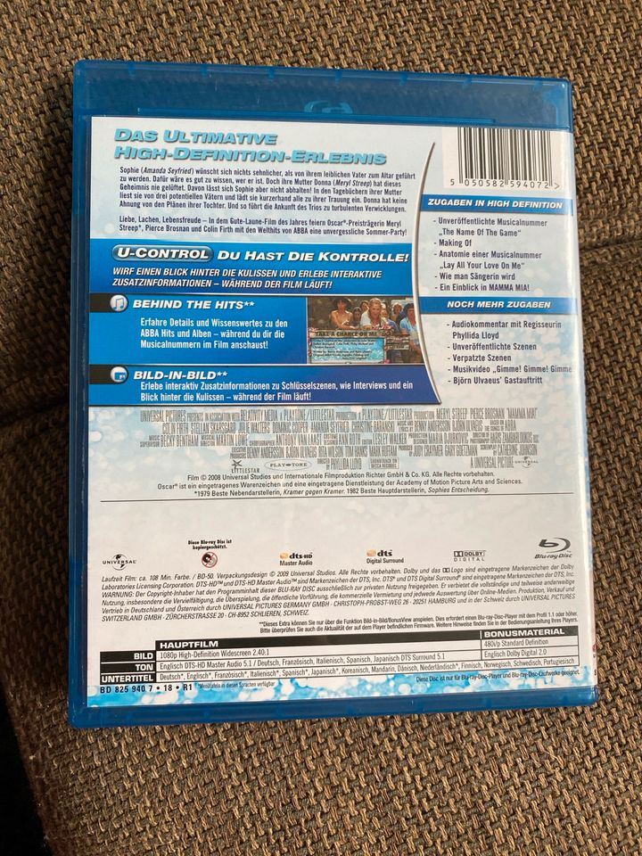 Mamma Mia - Film - Blu Ray in Berlin