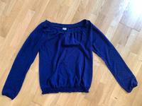 Esprit Bluse Langarm blau / schwarz Gr. 34 Bayern - Heroldsberg Vorschau