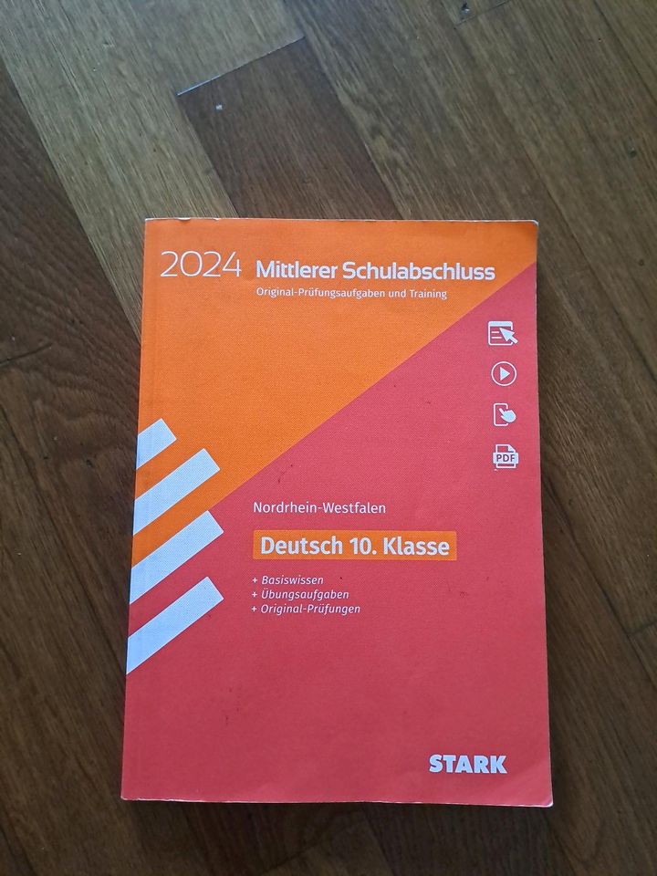 Zentrale Prüfung 2024 NRW Deutsch 10. Klasse in Kaarst