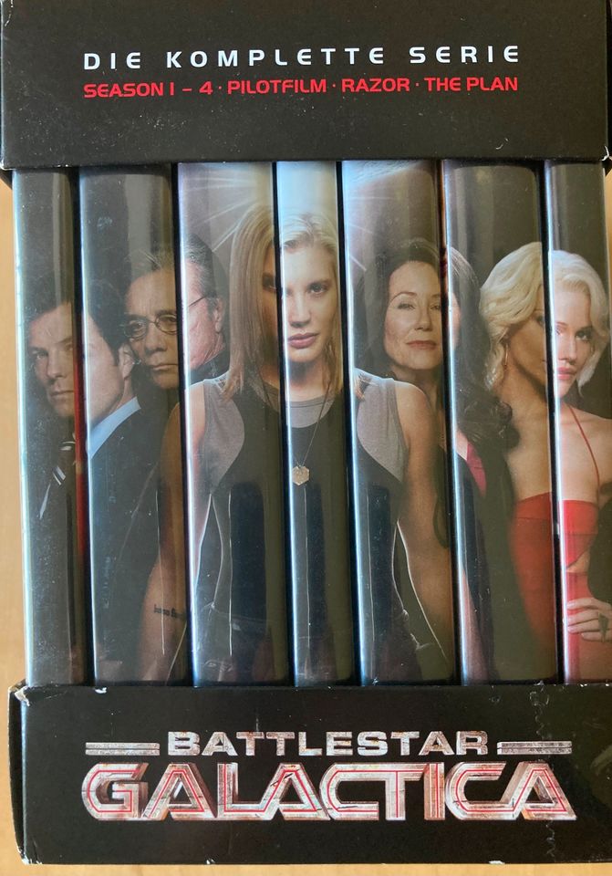 Battlestar Galactica - Die komplete Serie - 25 DVDs in Neuschönau