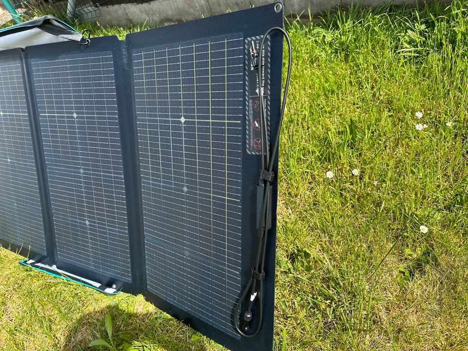 EcoFlow 220 W Bifaziales Solarpanel Faltbar „NEUWERTIG“ in Michelstadt