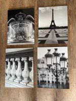 4 Bilder schwarz/weiß Paris von Ikea - zusammen 10 Euro Hamburg-Nord - Hamburg Uhlenhorst Vorschau