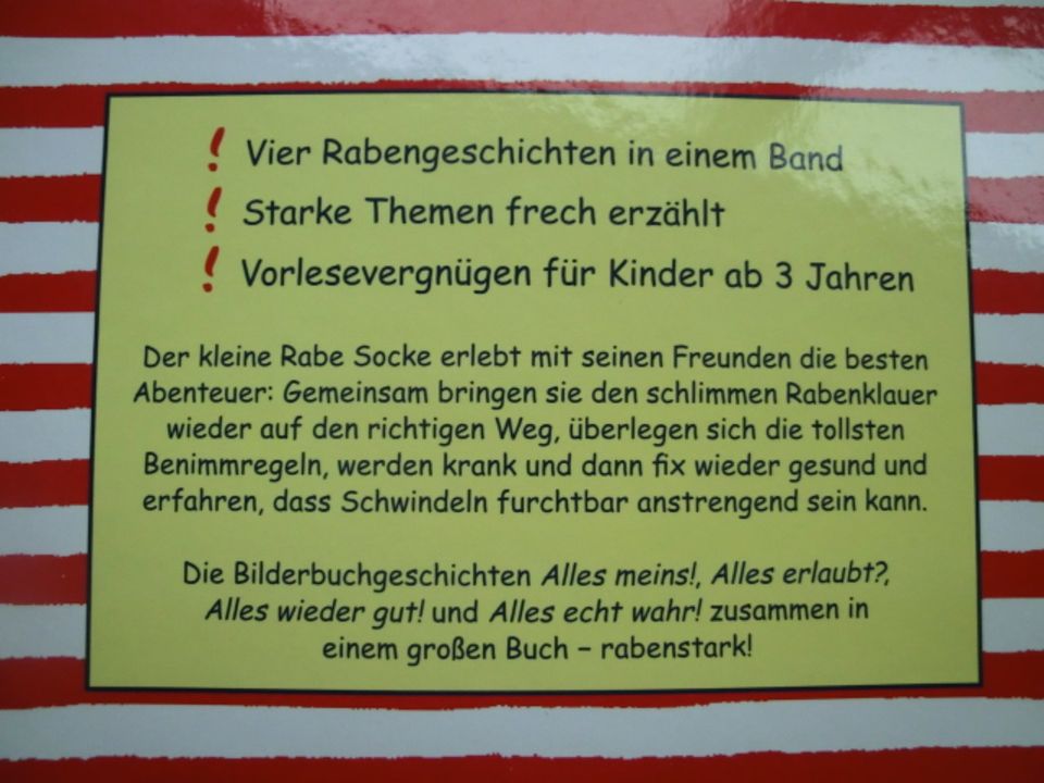 DAS GROSSE BUCH vom kleinen Raben Socke Buch von Nelle Moost, Ann in Düsseldorf