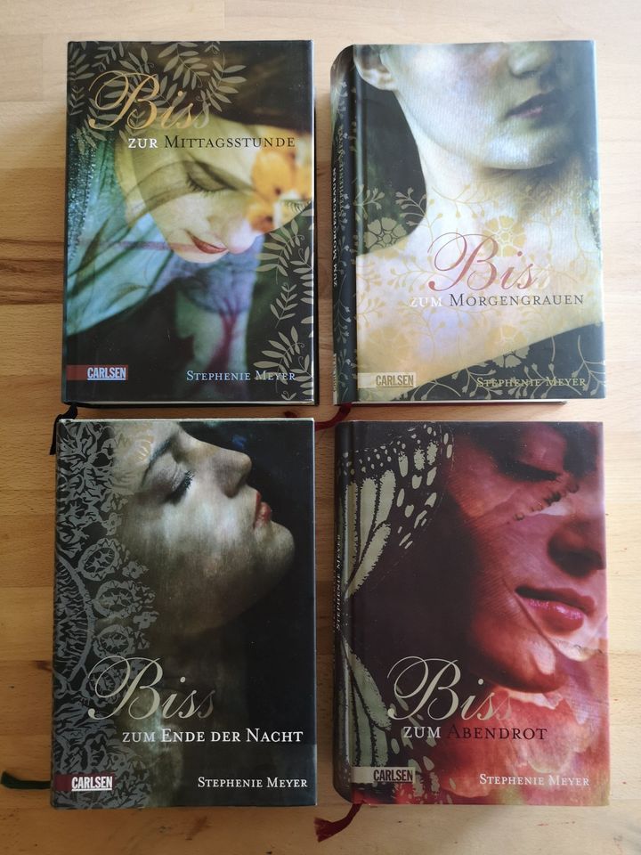 4er Set Biss-Buchreihe von Stephenie Meyer Hardcover in Leipzig