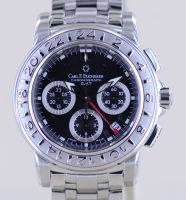 Bucherer Uhr Patravi Chronograph GMT Automatic Stahl Black Steel Nordrhein-Westfalen - Langenfeld Vorschau