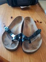 Birkenstock Sandalen Gr. 39 Schwarz Hessen - Lollar Vorschau