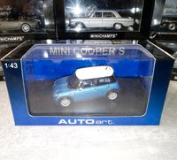 AUTOart BMW Mini Cooper-S Electric-Blue 1:43 Modellauto 54841 Hamburg-Mitte - Hamburg Altstadt Vorschau