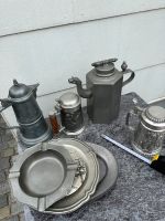 Zinn Sammlung, Bierkrug aus Zinn, KaffeeKanne, Teller Zinn 4.5 kg Bayern - Buchloe Vorschau