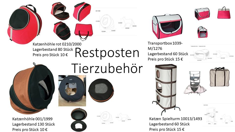 Restposten Sonderposten Kleintierzubehör NEUWARE* in Hagen