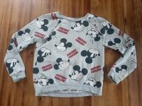 Sweatshirt sehr gut erhalten Micky Maus h&m Gr. 146 152 grau Hessen - Flieden Vorschau