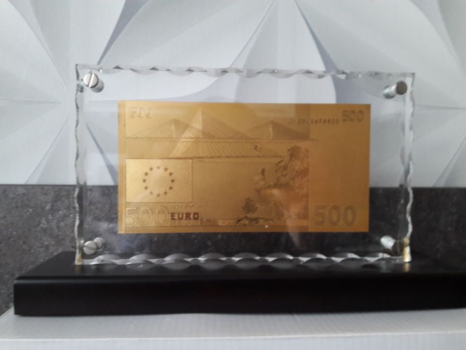 500 € Goldschein in Aachen