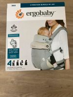 Ergobaby Babytrage 360 Grad inkl. Newborn-Einsatz grau Sachsen-Anhalt - Magdeburg Vorschau