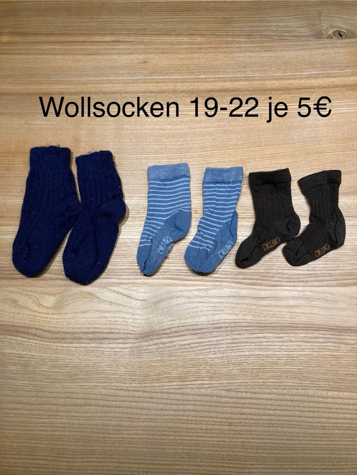 Strumpfhosen hessnatur 74/80 Schurwolle, Socken 19-22 Schurwolle in Wasserburg am Inn