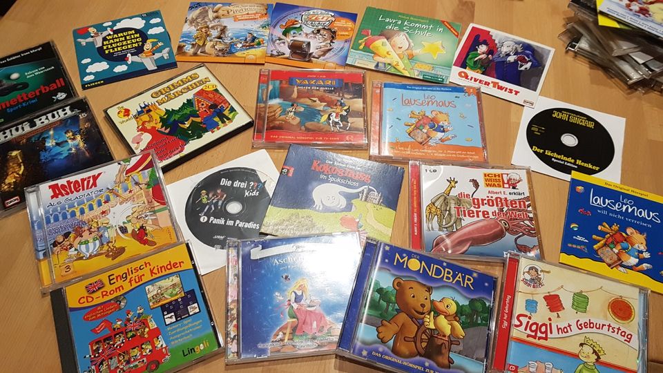 20 Kinder Hörspiele CDs  Mondbär , Asterix,  Yakari, Siggi … in Riegelsberg