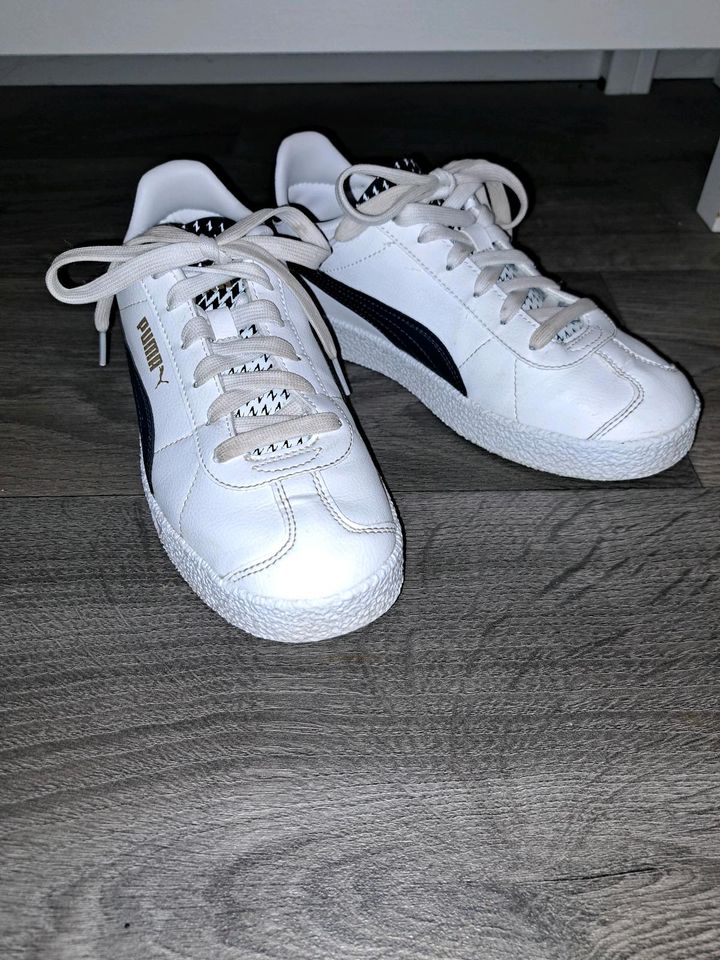 Sneaker, Jungs Schuhe, Puma Gr. 38 in Weißenfels