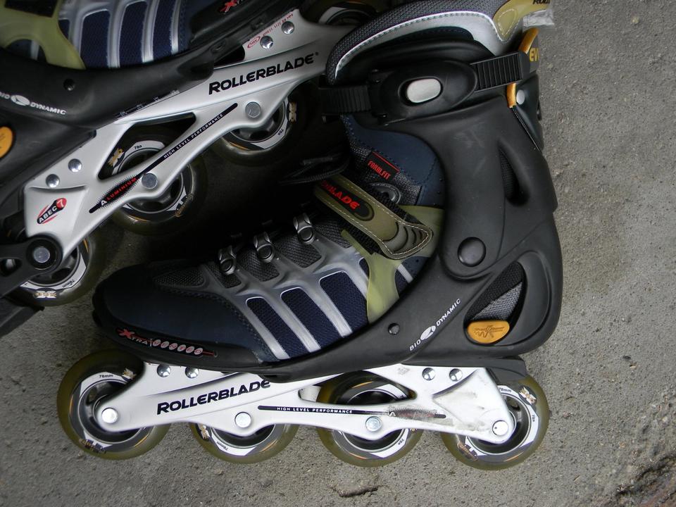 Original Rollerblades Inlineskates EVO 09 ALU Gr. 42,5 / 9,5 in Schondorf am Ammersee