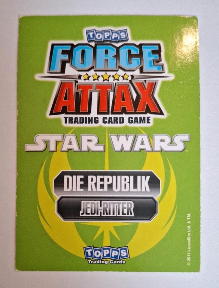 Ahsoka Tano Star Wars the Clone Wars Force Attax Sammelkarte in Leipzig