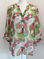 S.Oliver luftige, leichte, transparente Bluse Sommer Blumenprint Berlin - Charlottenburg Vorschau