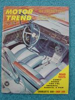 US Car Magazin" Motor Trend " August 1963 oig. US / Vintage Rheinland-Pfalz - Siesbach Vorschau