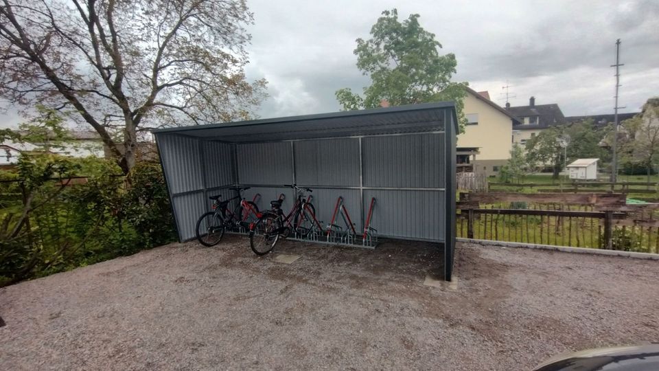 5m x 2,5m Fahrradunterstand Raucherunterstand Überdachungssystem in Dortmund