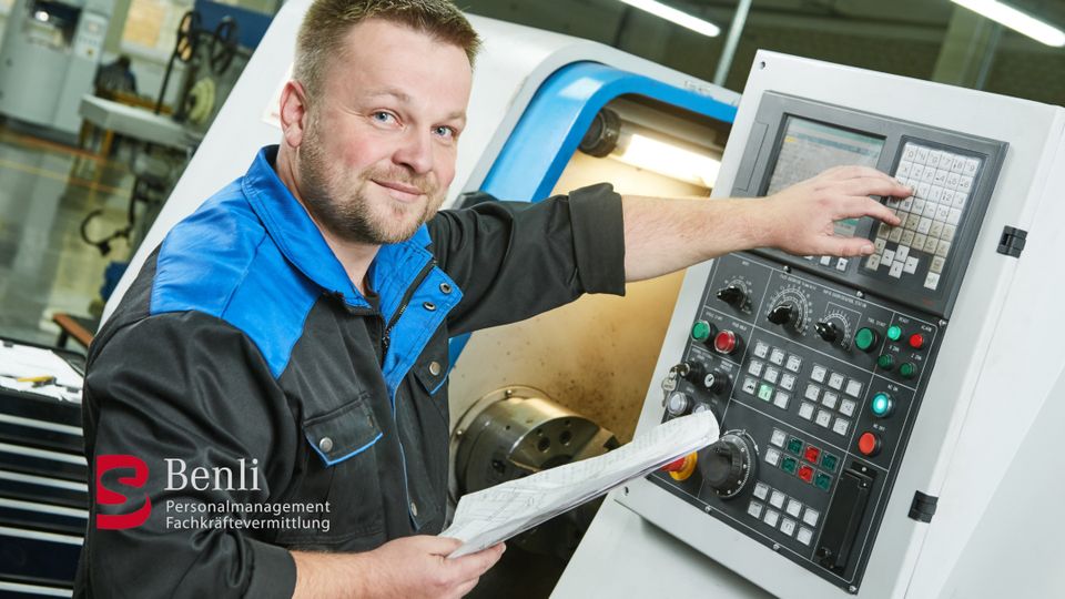 500€ Eintrittsprämie! Zerspanungsmechaniker (m/w/d) ab 23€/h – Dreher Fräser Schleifer in Dortmund