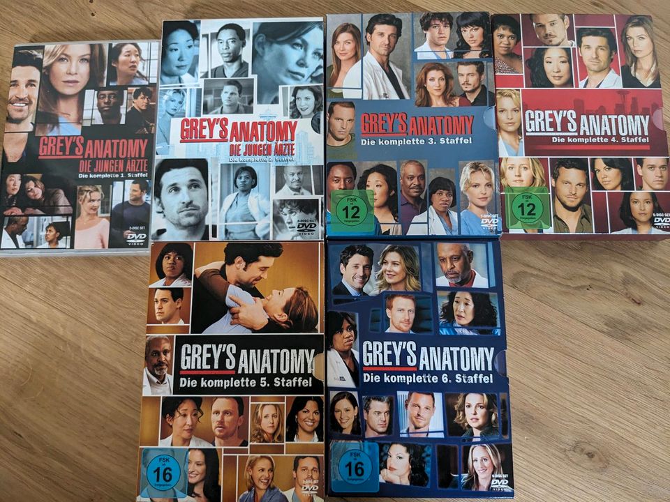 Grey's Anatomy DVDs ganze Staffeln 1-6 in Berlin