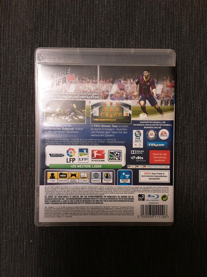 Playstation 3 - PS 3 - FIFA14 in Selb