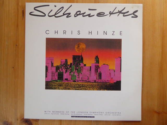 Chris Hinze Silhouettes Vinyl LP Schallplatte in Saulgrub