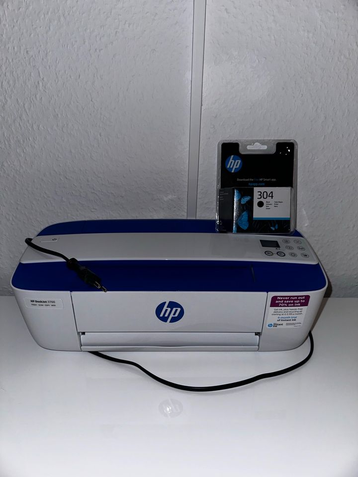 HP DeskJet 3760 All-in-One Multifunktionsdrucker 2xhp304 in Halle