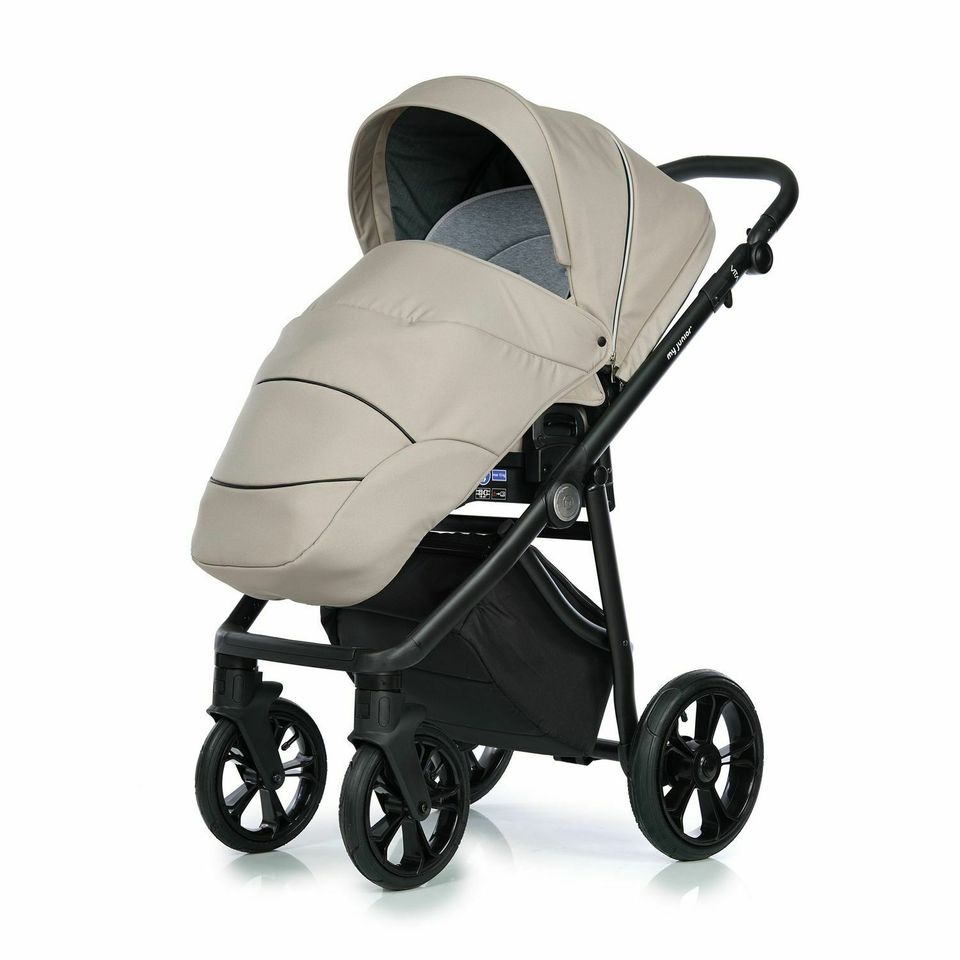 My Junior VITA 2 - 2in1 Kinderwagen-Set - Khaki - XXL-Zubehörpaket - NEU in Fulda