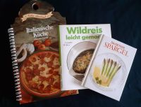Italienische Küche / Spargel / Wildreis / Kochbücher Nordrhein-Westfalen - Stolberg (Rhld) Vorschau