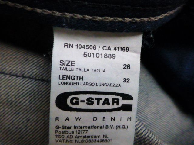 G-Star strech Jeans 3301 Low T Skinny WMN G.W26 L32 NP 160€ Lynn in Leverkusen