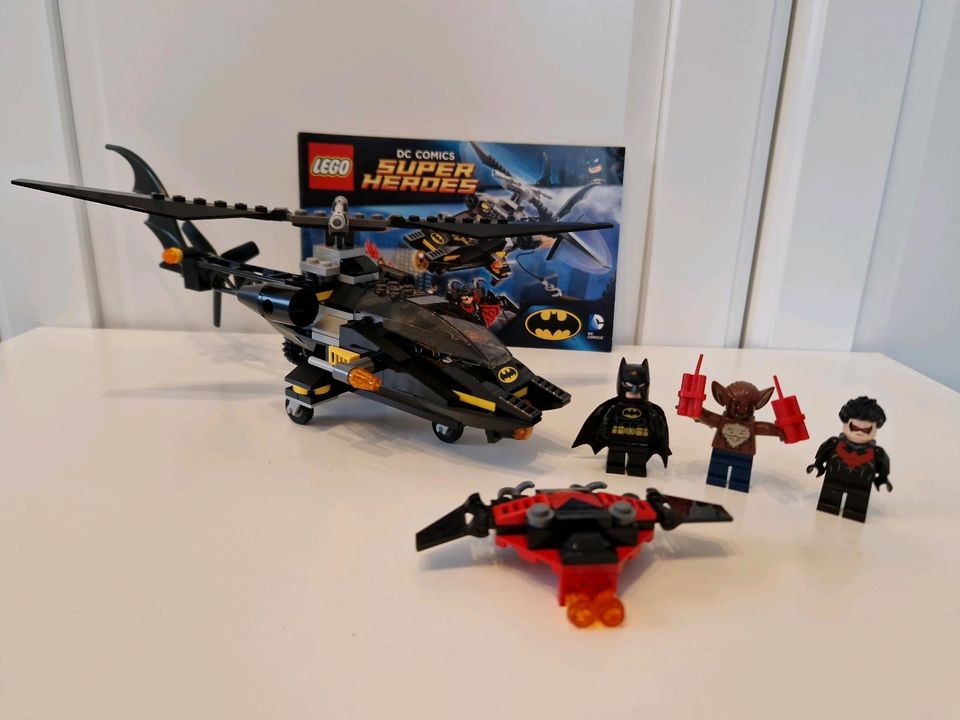Lego DC 76011 Batman Man Bats Attake Nightwing ❤️vollständig❤️ in Osterby bei Medelby